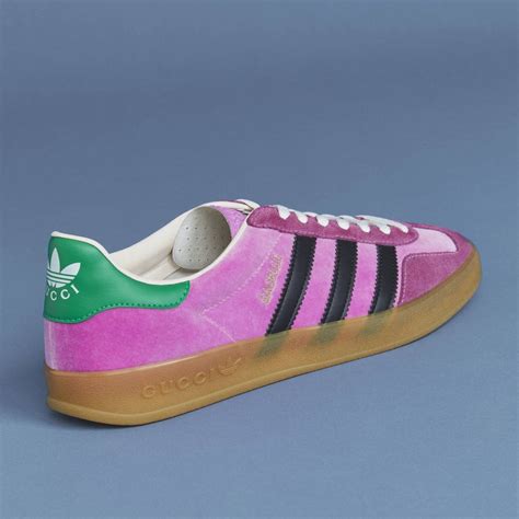 pink gucci gazzelle|pink Gucci adidas gazelle.